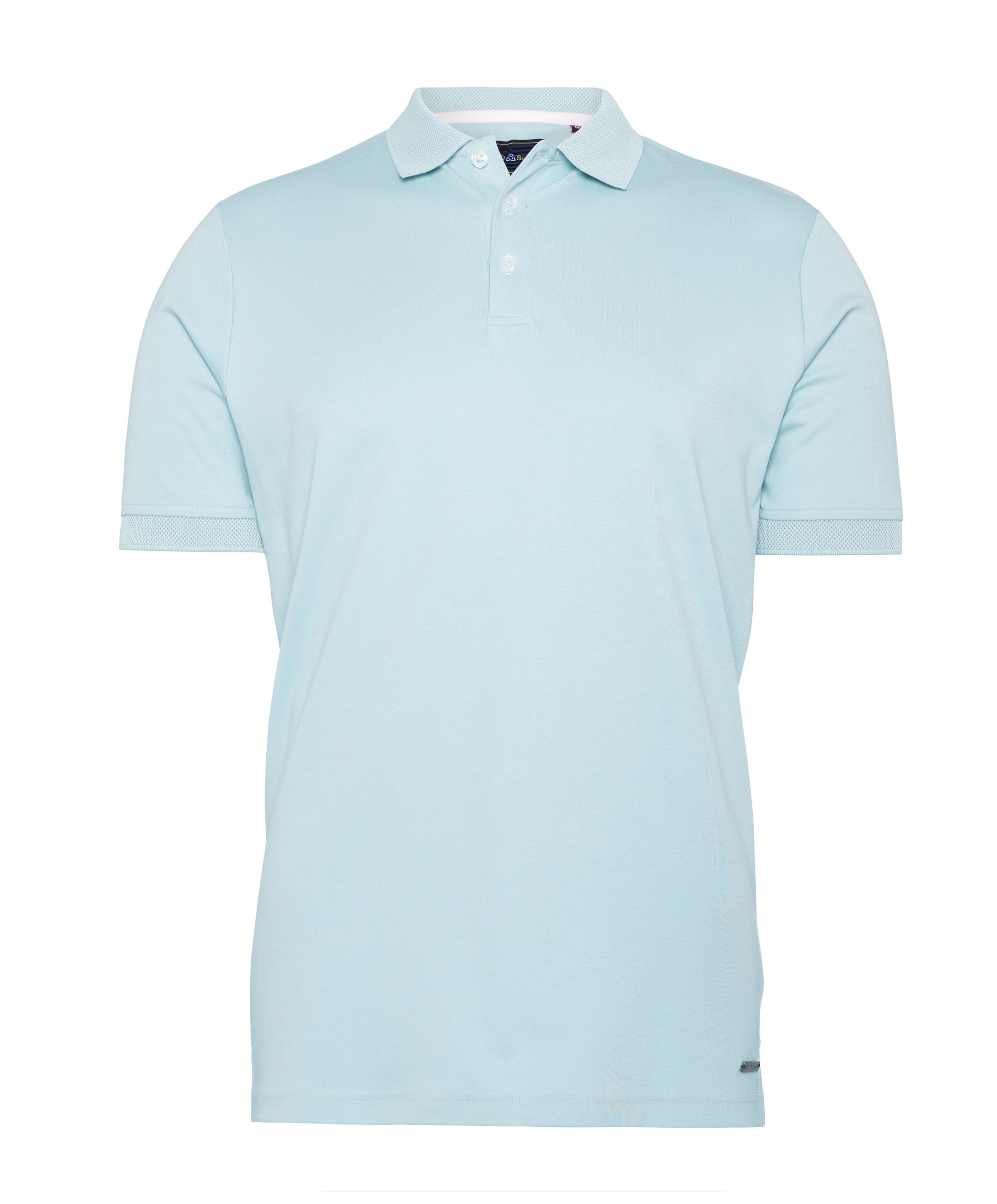 Heren polo blauw