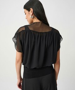 Dames top zwart