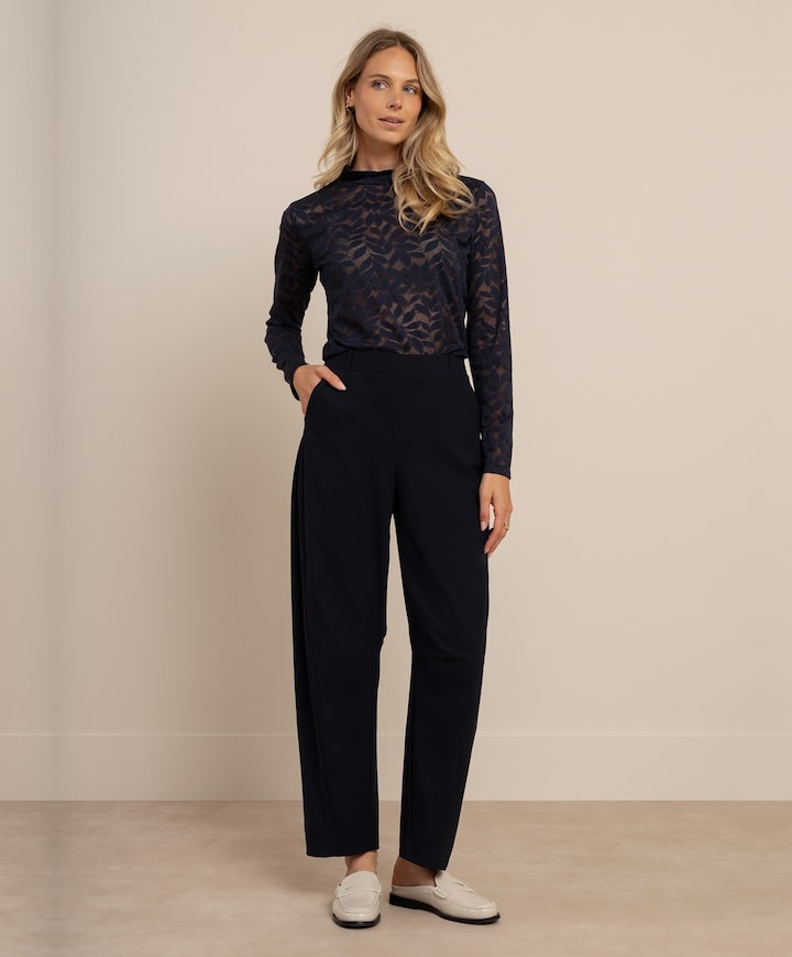 Dames top blauw
