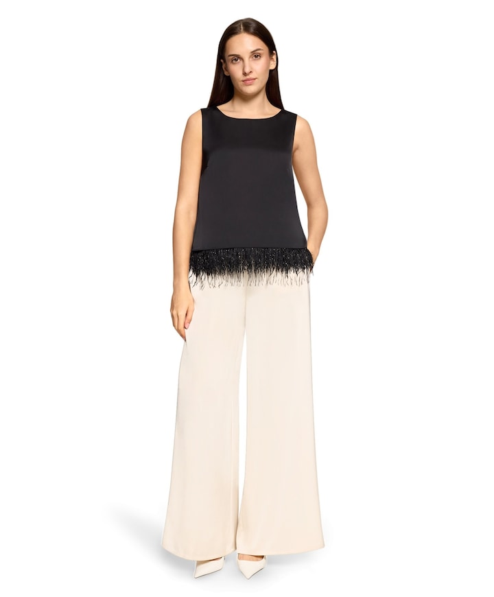 Hose dames broek beige