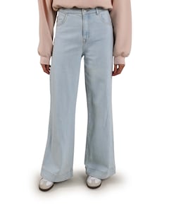 Abby Strass dames jeans blauw