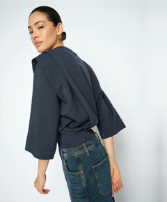 Dames sweater blauw