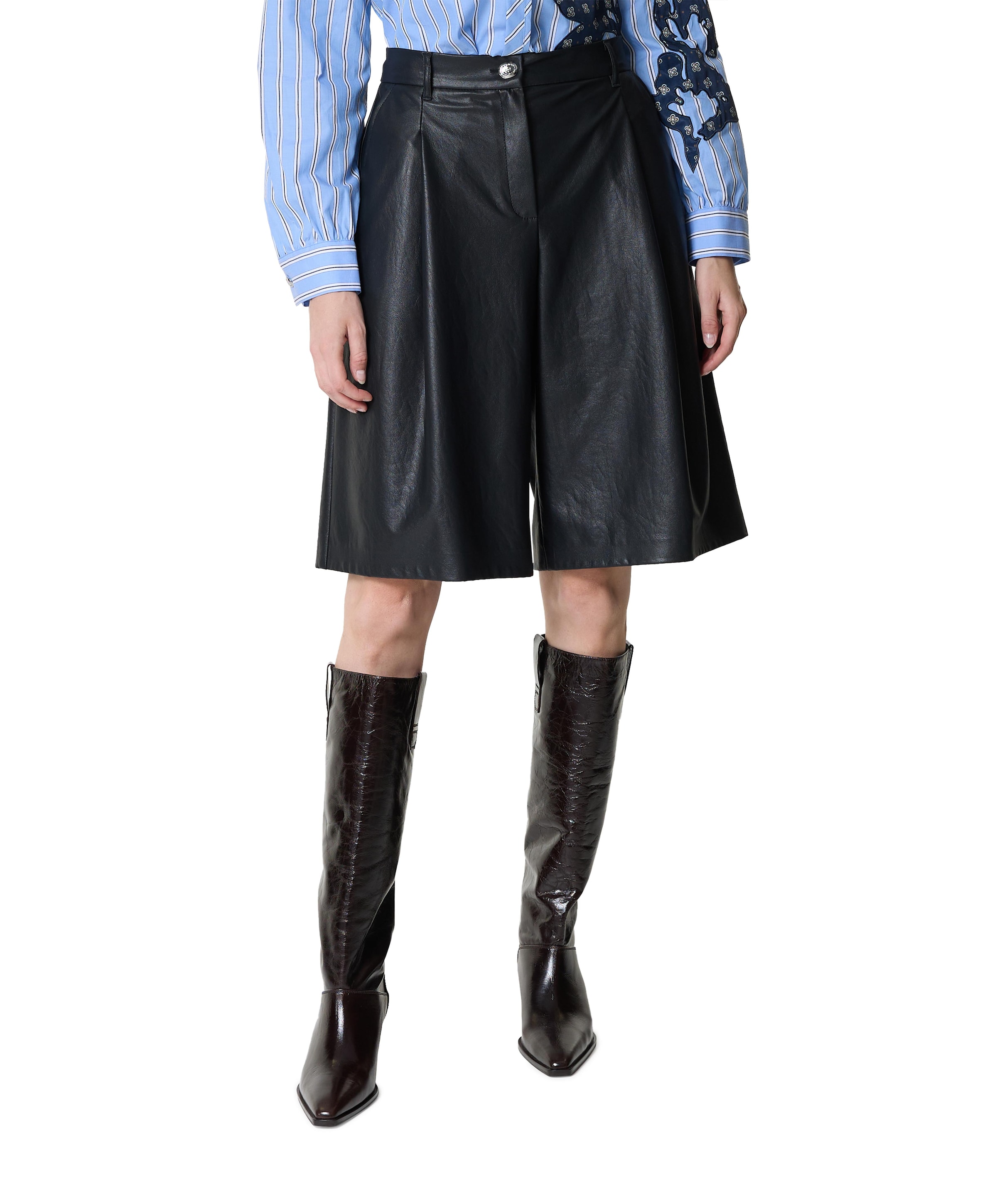 dames bermuda zwart