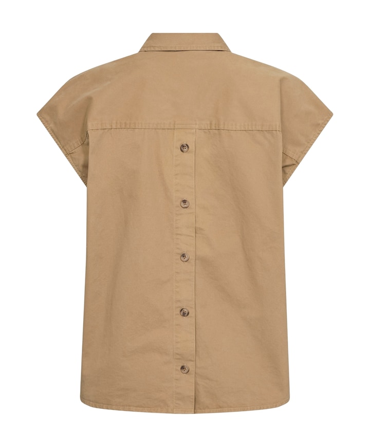 Dames blouse beige