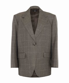 Dames blazer bruin