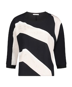 Dames longsleeve zwart
