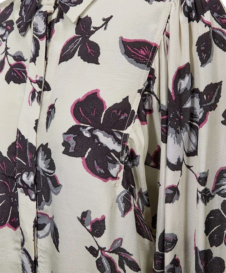 Dames blouse beige