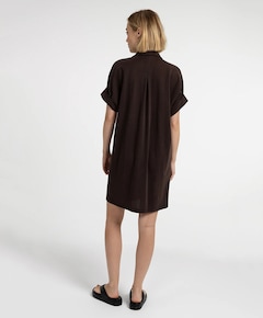 Dames jurk bruin