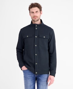 Heren vest blauw