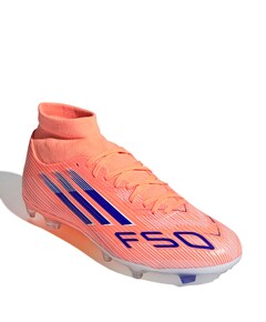F50 League Mid Fg/mg voetbalschoenen oranje