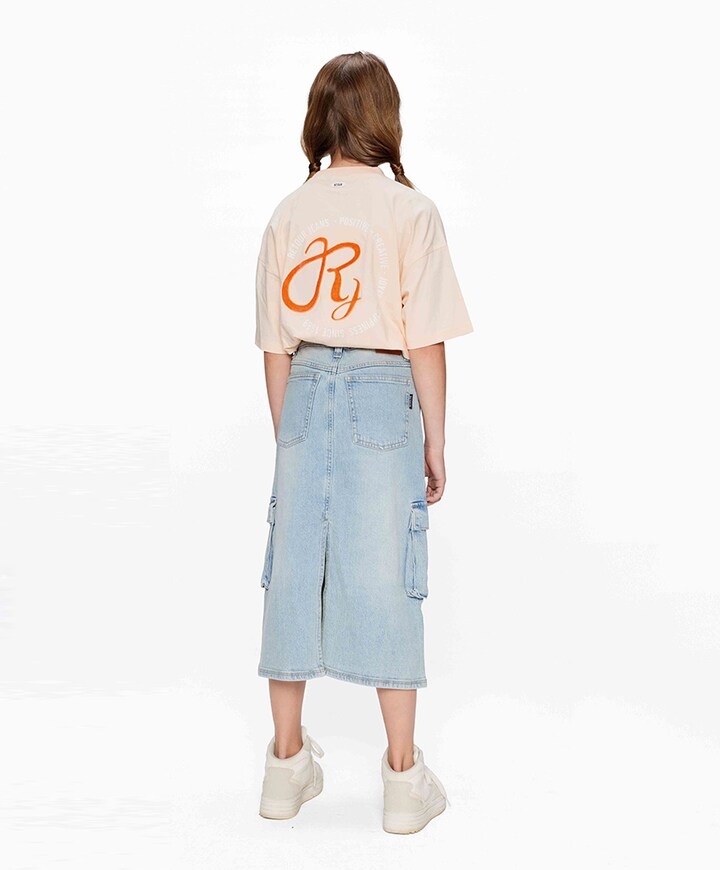 Rok blauw