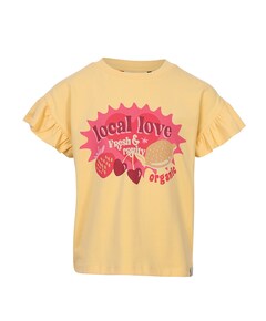 Meisjes T-shirt geel