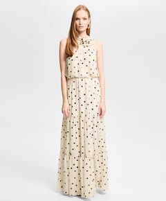 Dames jurk beige