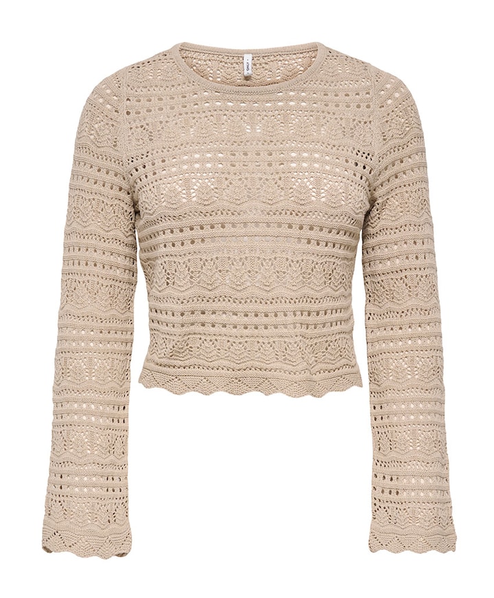 Dames trui beige
