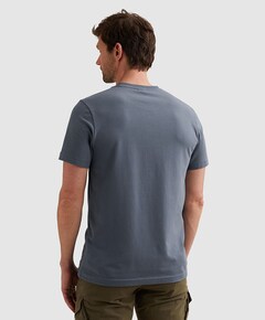 Heren T-shirt blauw