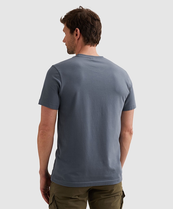 Heren T-shirt blauw