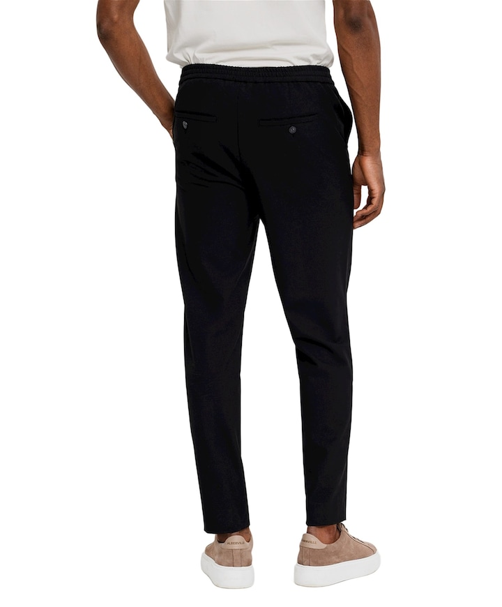 THEOPL 285  heren broek zwart