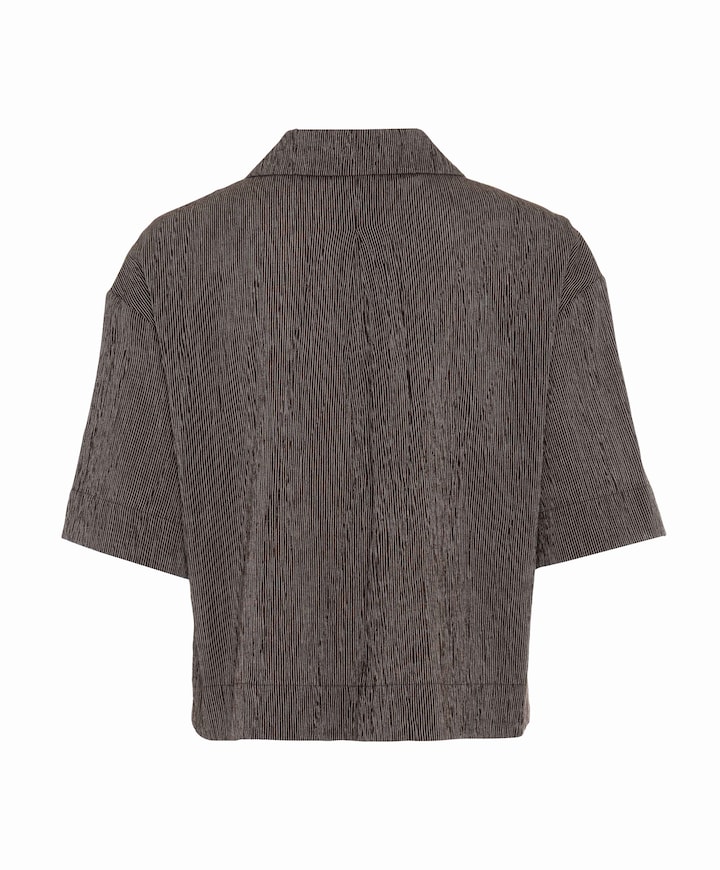 Dames blouse bruin