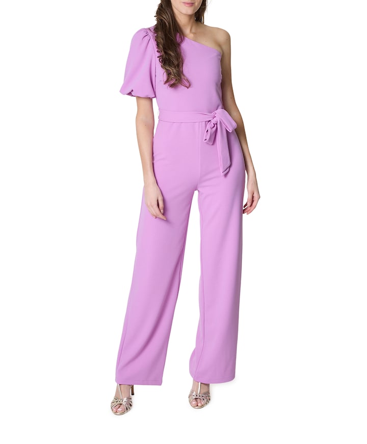 dames jumpsuit roze