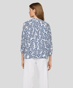 Dames blouse blauw