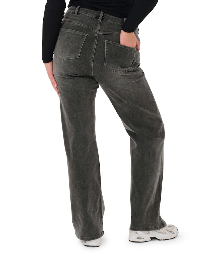 KCsina HW Flared jeans grijs