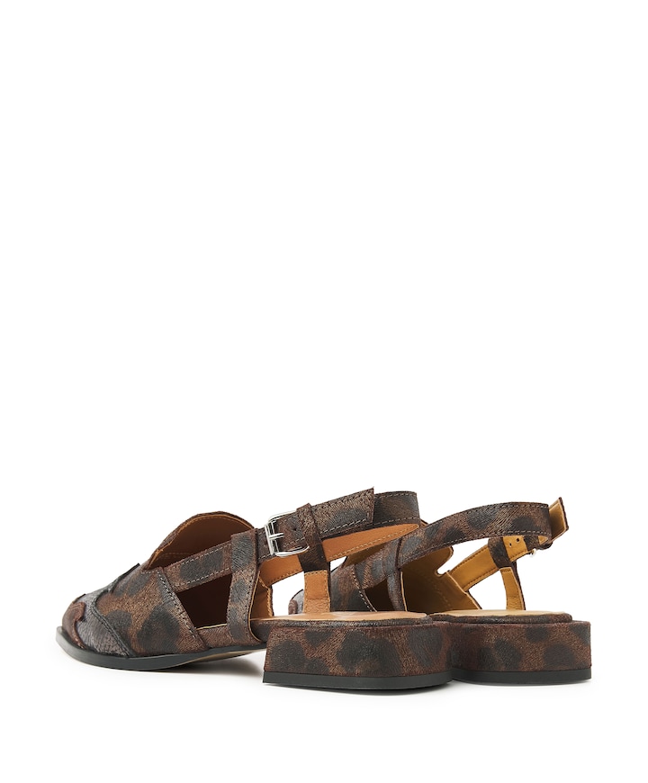 Jazz Vaienna dames slingbacks bruin