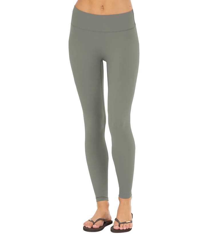 Luxe W dames tight groen