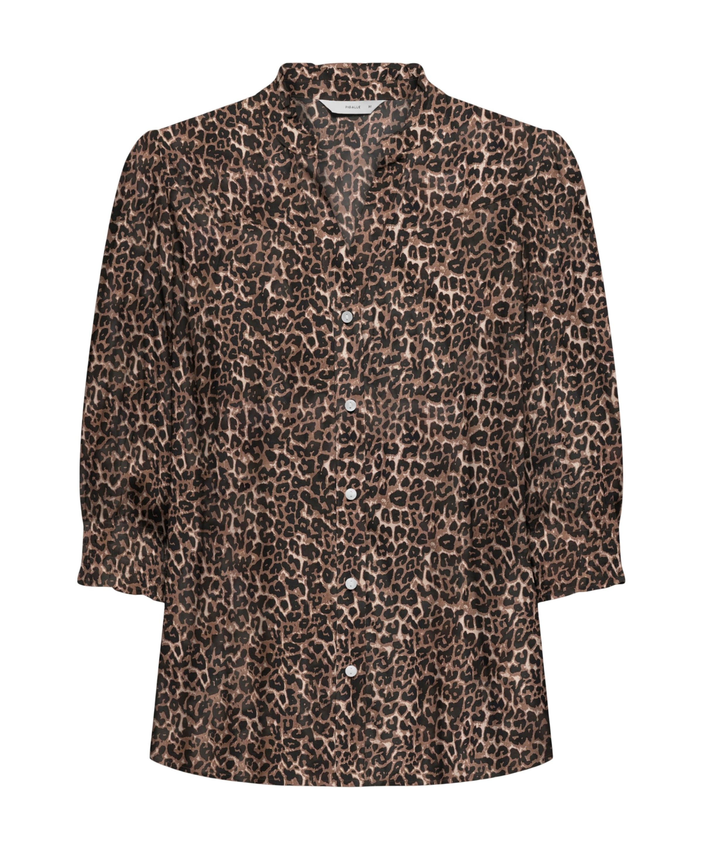 Dames blouse bruin