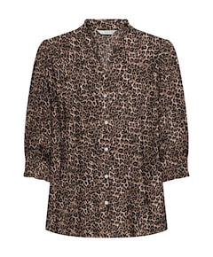 Dames blouse bruin