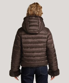 Dames jas bruin