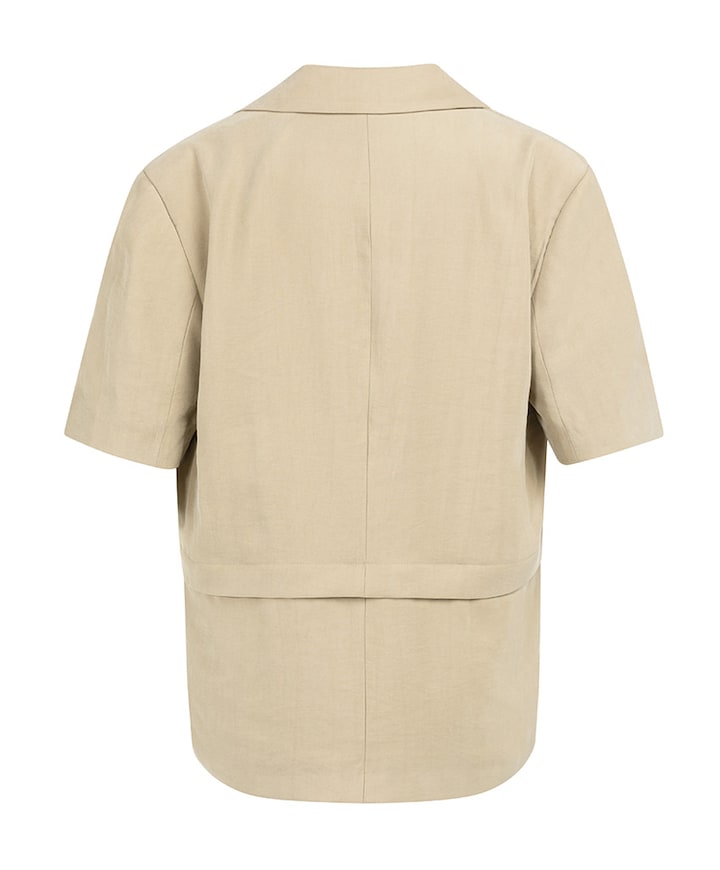 Dames blazer beige