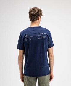 Heren T-shirt blauw