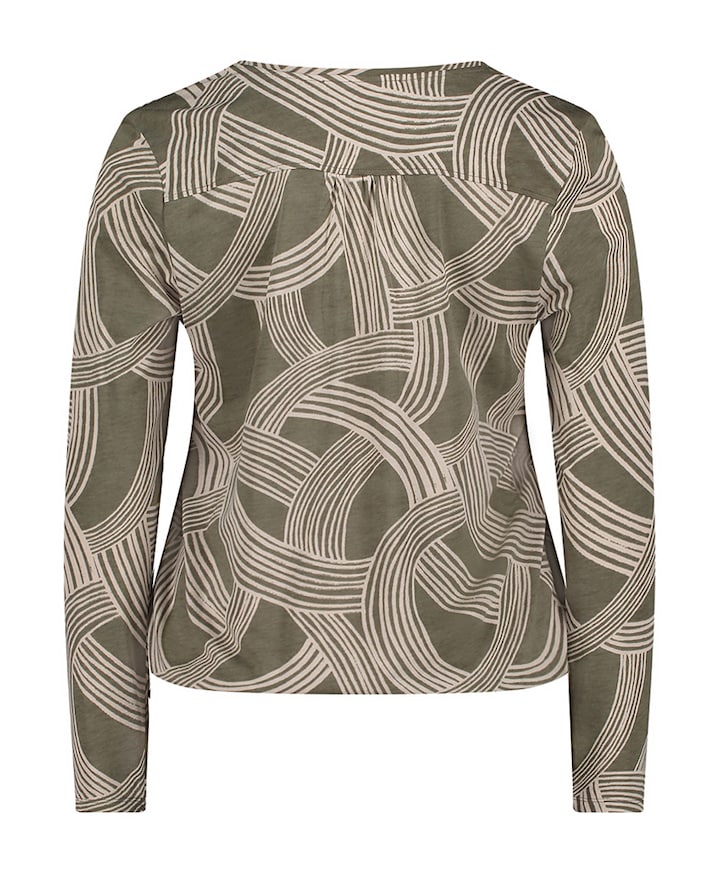 Dames longsleeve groen