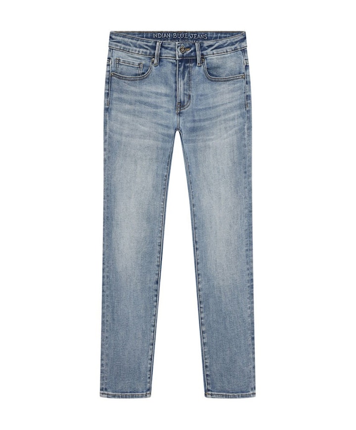Straight Fit Light Jeans jongens jeans blauw