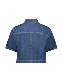 Dames blouse blauw