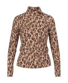 Dames longsleeve bruin