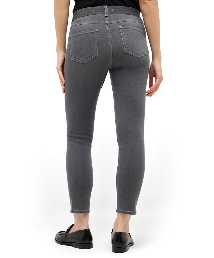 ORNELLA SPORTY dames jeans grijs