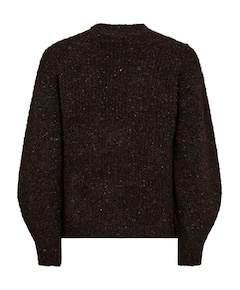 Dames vest bruin