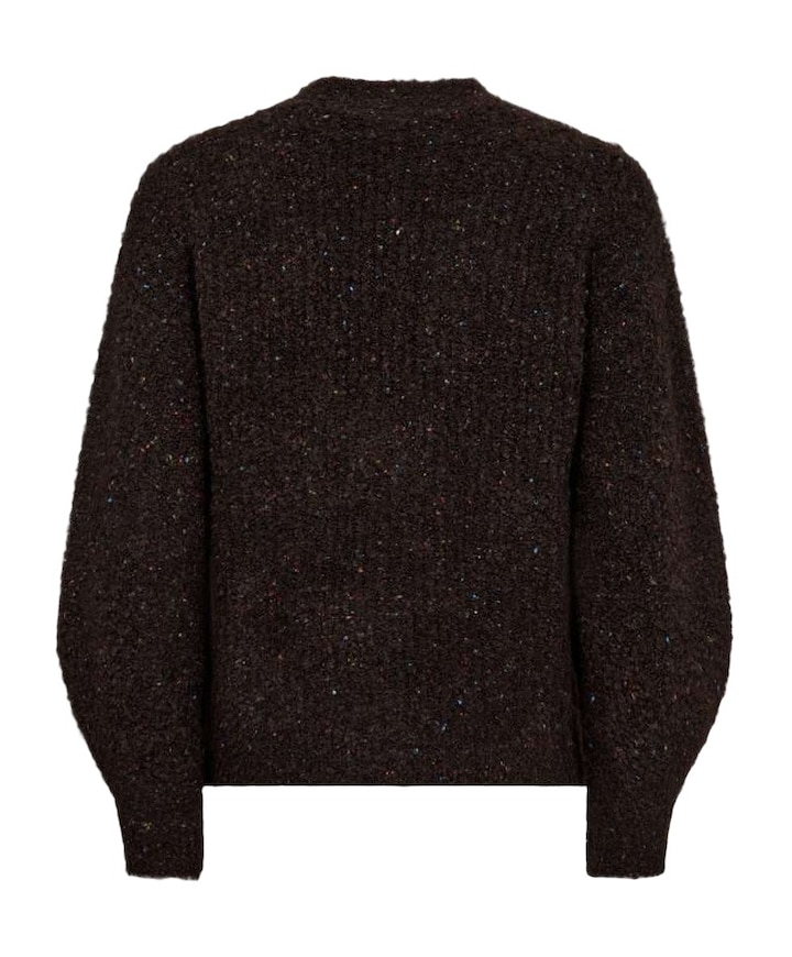 Dames vest bruin