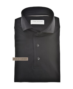 Heren polo zwart