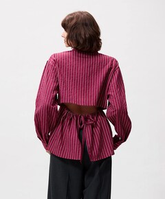 Dames blouse bordeaux