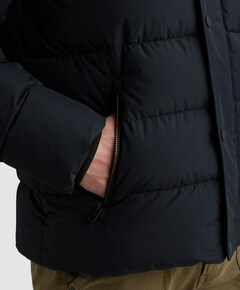 Heren jas blauw