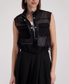 Dames gilet zwart