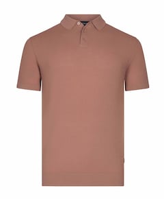 Heren polo roze