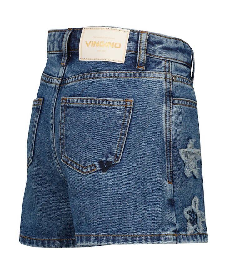 Meisjes broekrok blauw