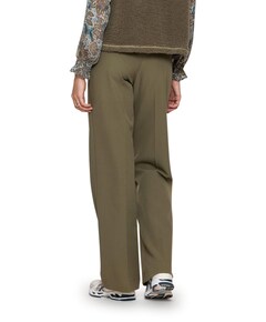 Wide leg broek groen