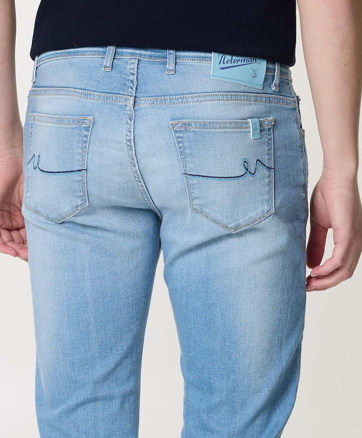 heren jeans blauw