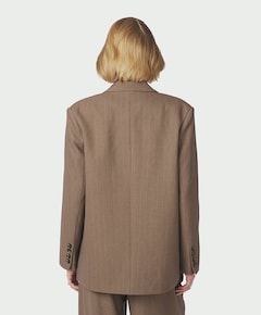 Dames blazer beige