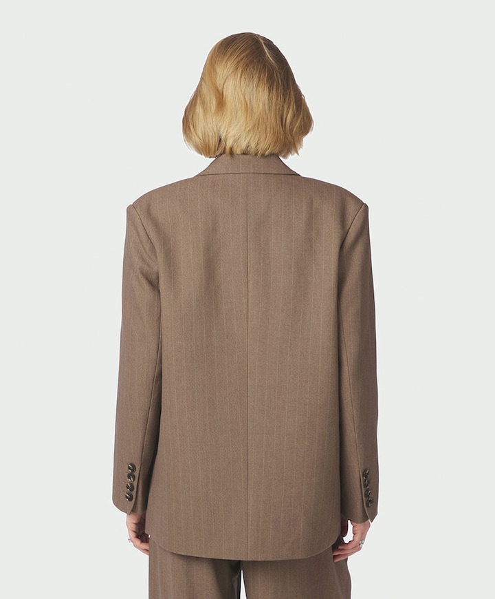 Dames blazer beige