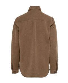 Heren overshirt bruin